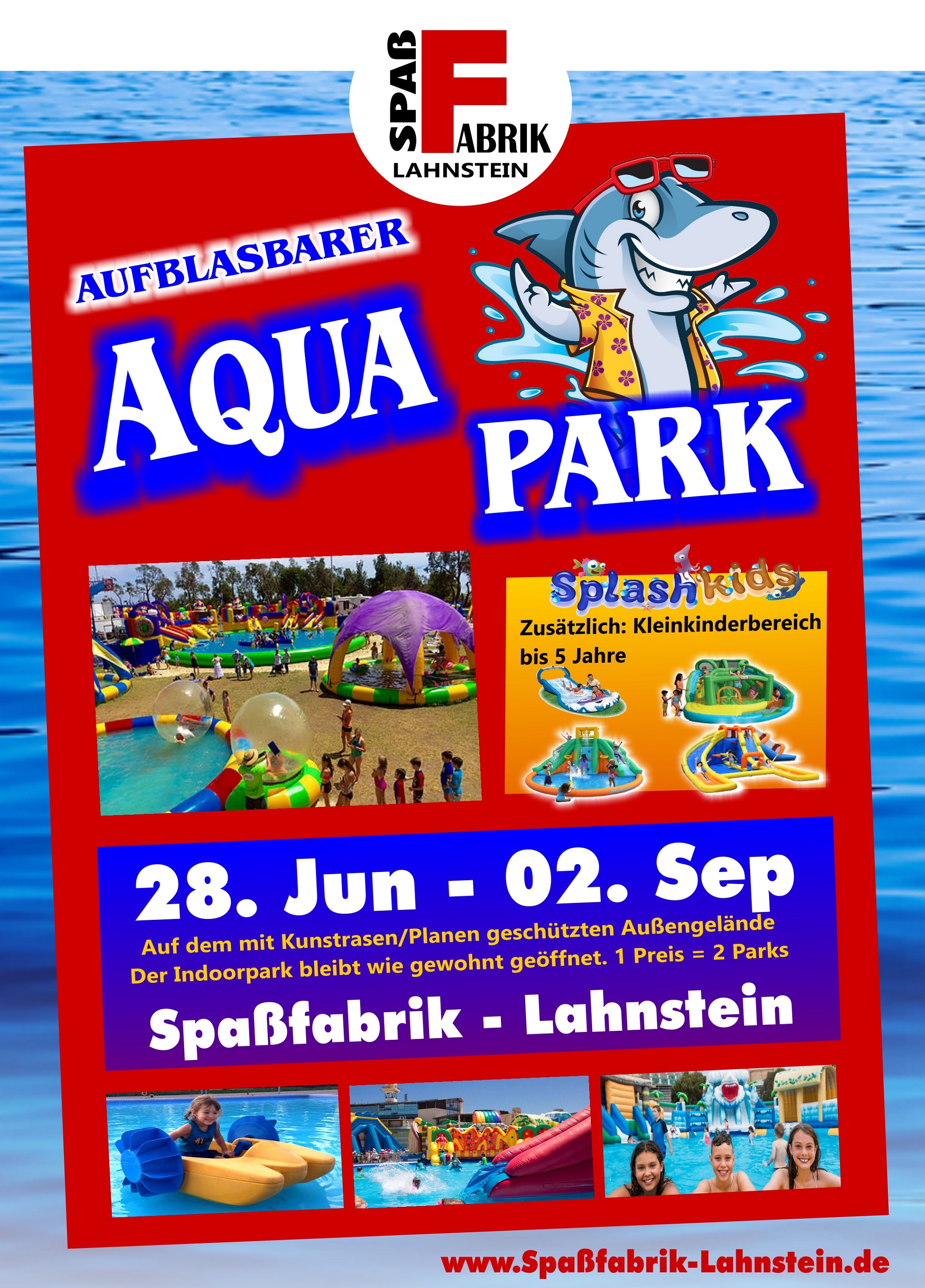 Spaßfabrik Aqua Park 2019 Spaßfabrik Lahnstein Aqua Park 2019