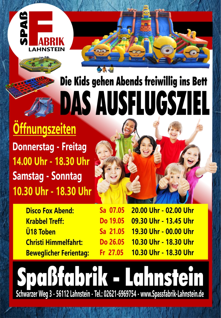 Spaßfabrik Mai 2022